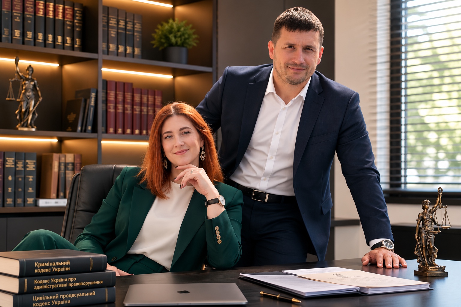 Марта Улибіна-Вельгус ліворуч, Володимир Улибін-Вельгус праворуч
